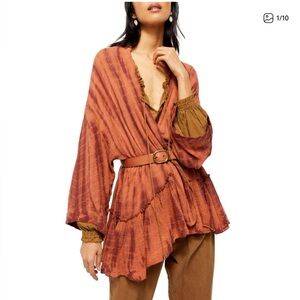 Free People Tie Dye Wrap